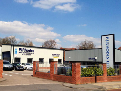 PJ Rhodes Vehicle Repair Centre Commercial Steel Buildings