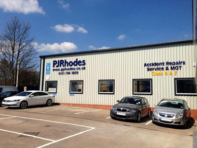PJ Rhodes Vehicle Repair Centre Commercial Steel Buildings